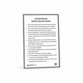Steam Room Instruction
